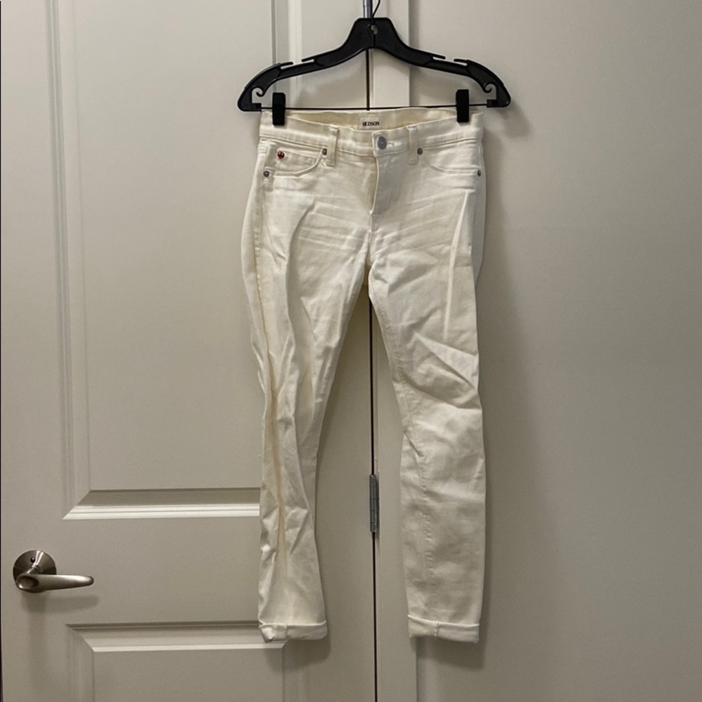 White Hudson jeans